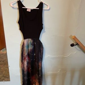 LA Hearts Maxi Cut Out Dress